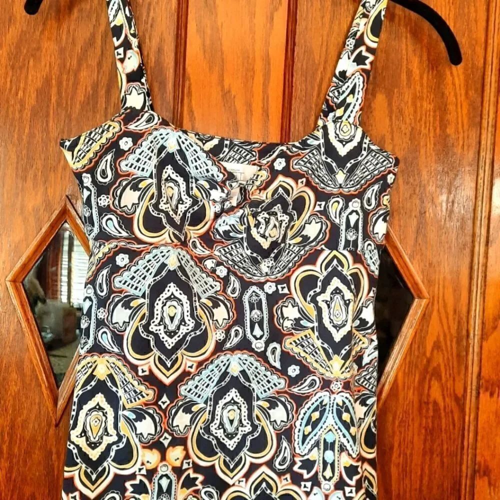 LOFT Paisley Tank Top - Picture 8 of 12